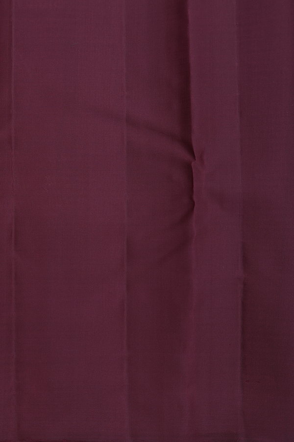 Kanchipuram Silk Saree In Green And Brown With Checks Design