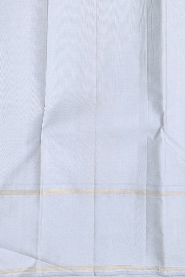 Kanchipuram Silk Saree In Magenta With Checks Design