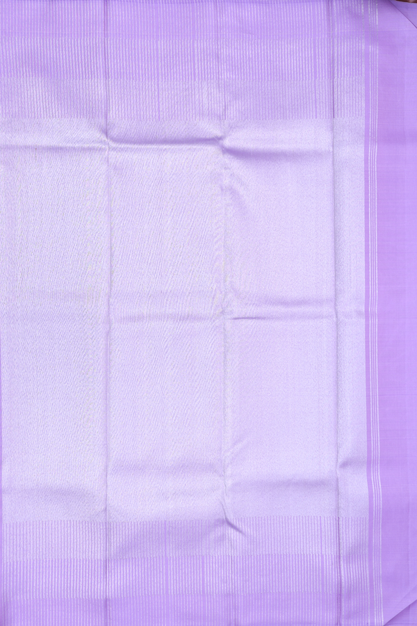 Kanchipuram Silk Saree Tissue Light Purple With Circle Design