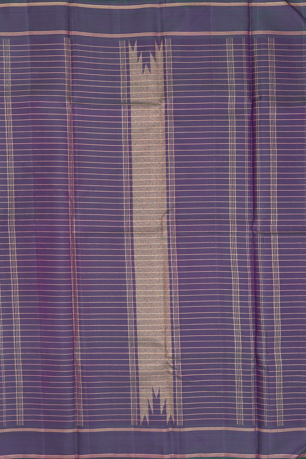 Kanchipuram Silk Saree In Shades Of Pink With Checks Design