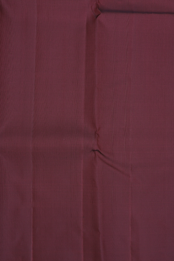 Kanchipuram Silk Saree In Forest Green With Temple Border