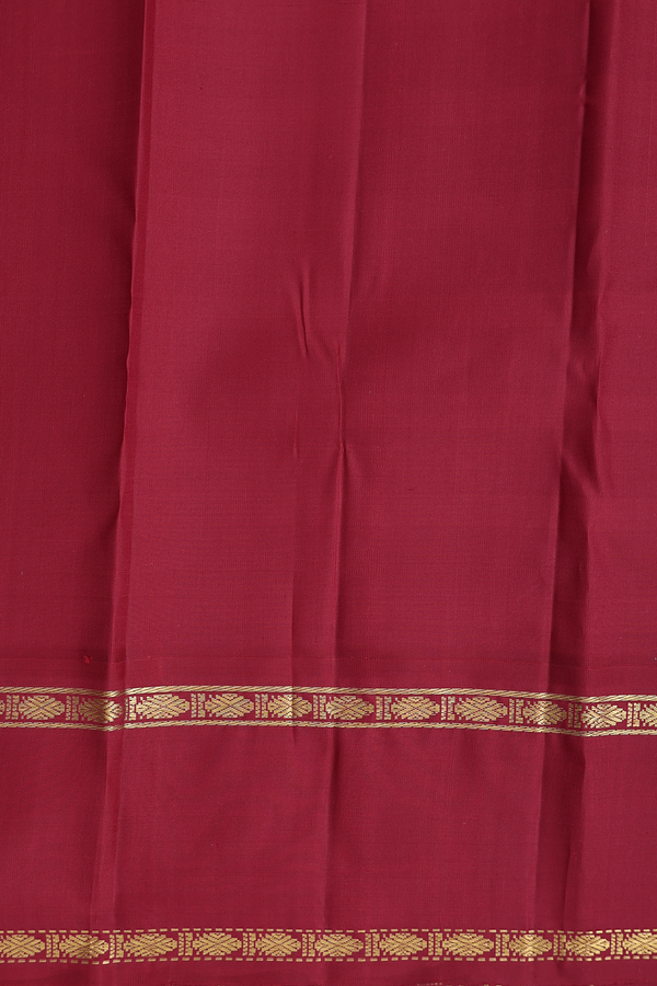 Kanchipuram Silk Saree In Multicolor With Checks Design