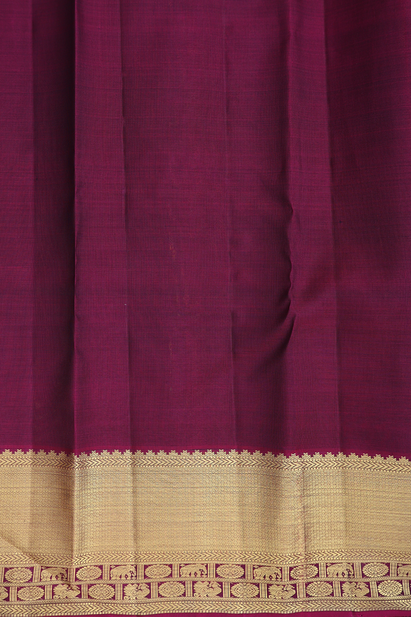 Kanchipuram Silk Saree In Green With Brocade Design
