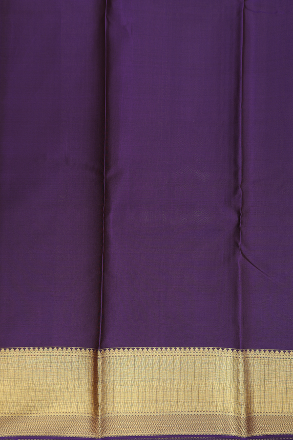 Kanchipuram Silk Saree In Pink With Floral Design