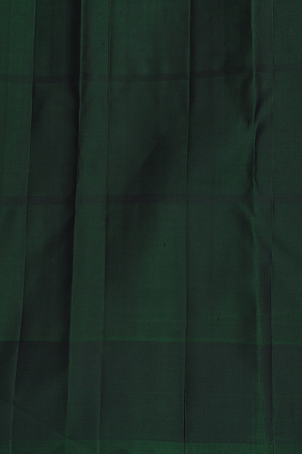 Kanchipuram Silk Saree In Berry Purple With Checks Design