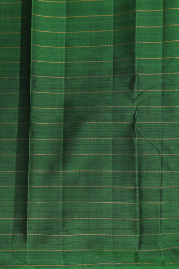 Kanchipuram Silk Saree In Black And White With Checks Design
