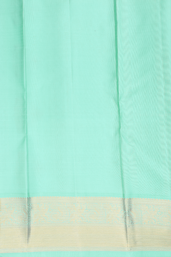 Kanchipuram Silk Saree Burgundy With Peacock Chakram Buttas