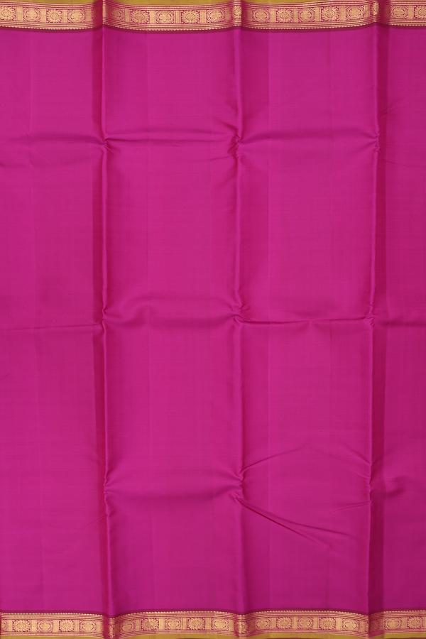 Kanchipuram Silk Saree Purple With Iruthalai Pakshi Border