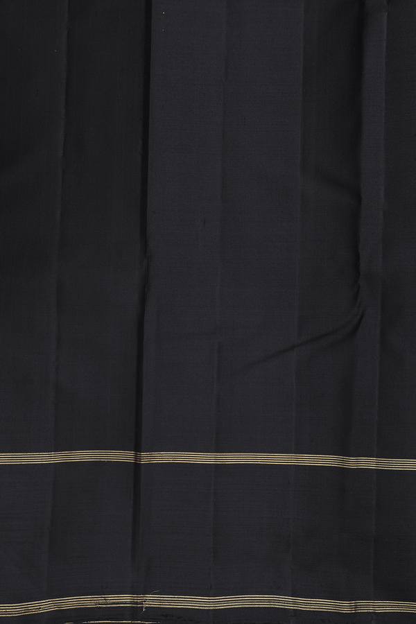 Kanchipuram Silk Saree In Multicolor With Checks Design