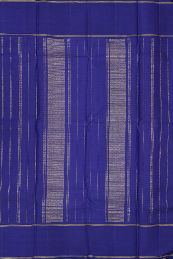 Kanchipuram Silk Saree Orange And Magenta With Checks Design