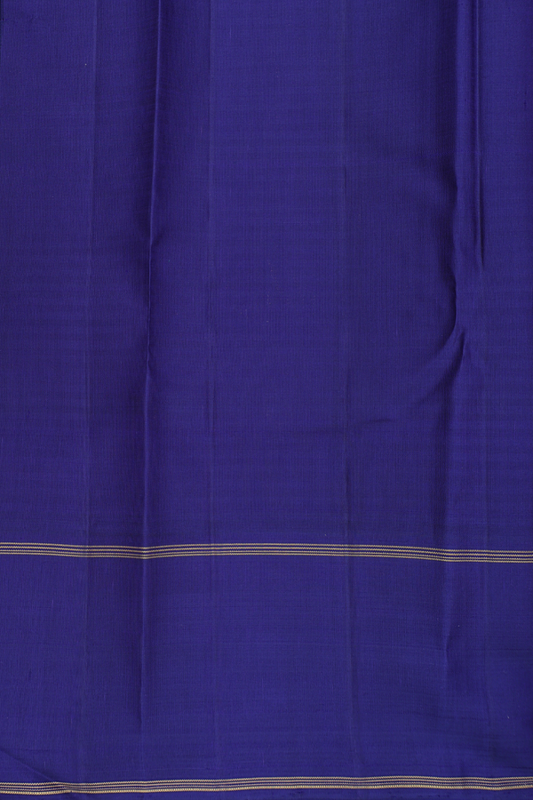 Kanchipuram Silk Saree Orange And Magenta With Checks Design