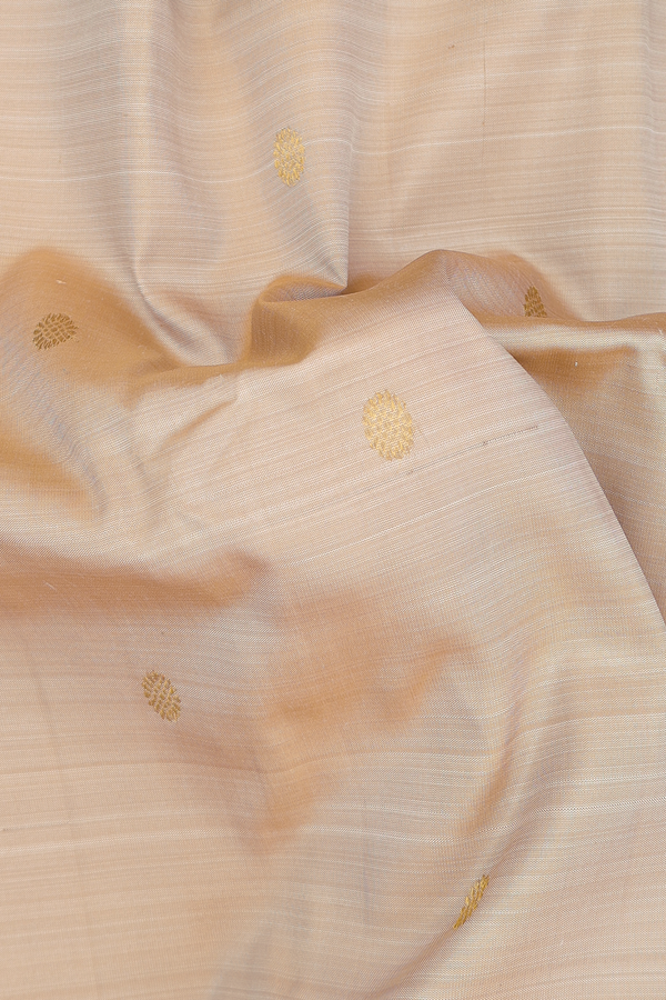 Kanchipuram Silk Saree In Multicolor With Muppagam Design