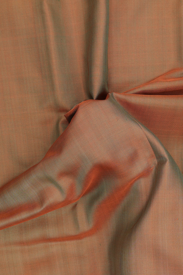 Patola Silk Saree In Plain Dual Tone With Contrast Border