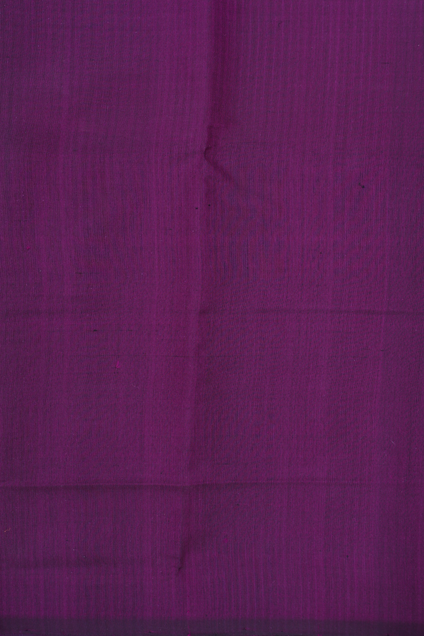 Patola Silk Saree In Deep Purple With Diamond Design