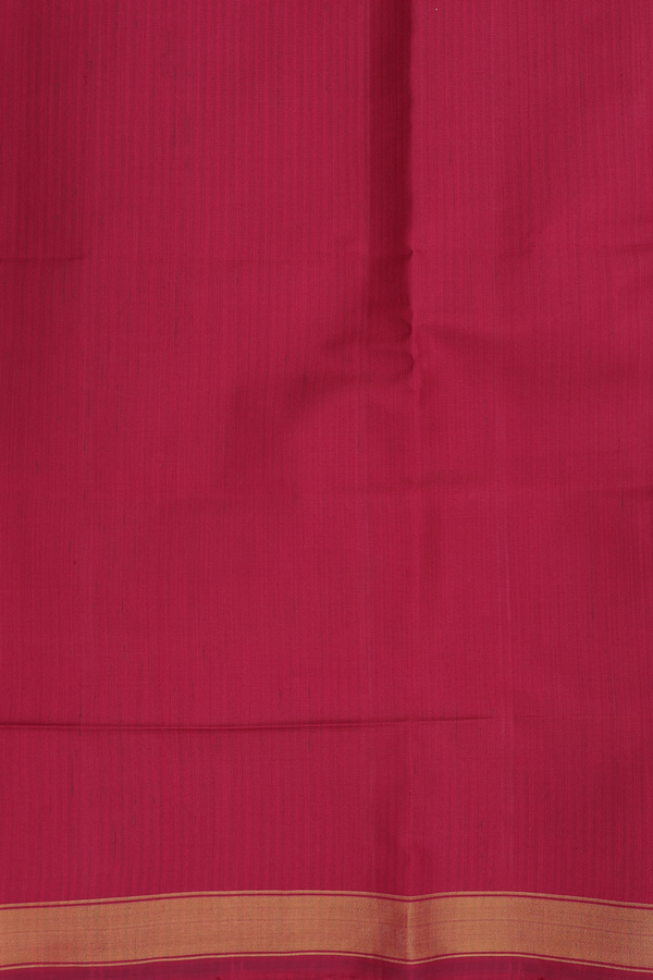 Patola Silk Saree In Crimson Red With Allover Design