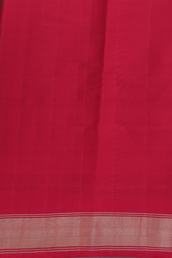 Patola Silk Saree In Dual Tone With Chevron Design