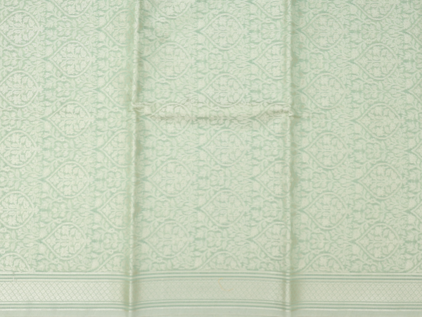 Allover Design Green Kota Cotton Unstitched Salwar Material