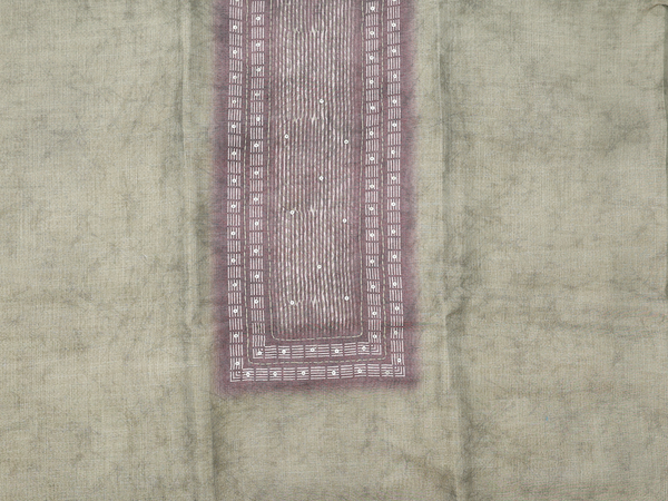 Allover Design Green Silk Cotton Unstitched Salwar Material