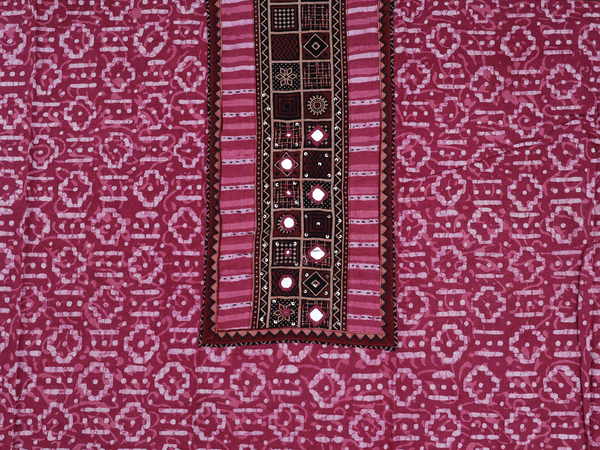 Allover Design Mulberry Cotton Unstitched Salwar Material