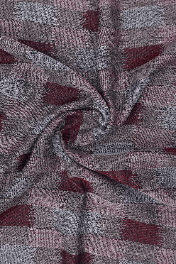 Allover Design Multicolor Woolen Cotton Shawl