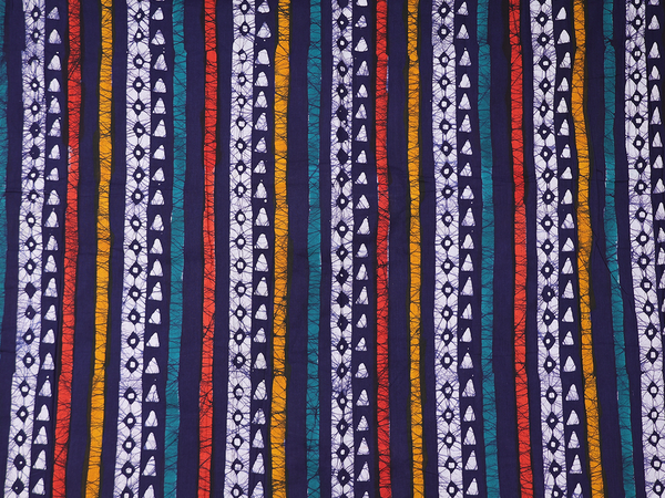 Allover Design Oxford Blue Cotton Unstitched Salwar Material