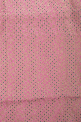 Allover Floral Zari Buttis Orchid Pink Banarasi Silk Saree