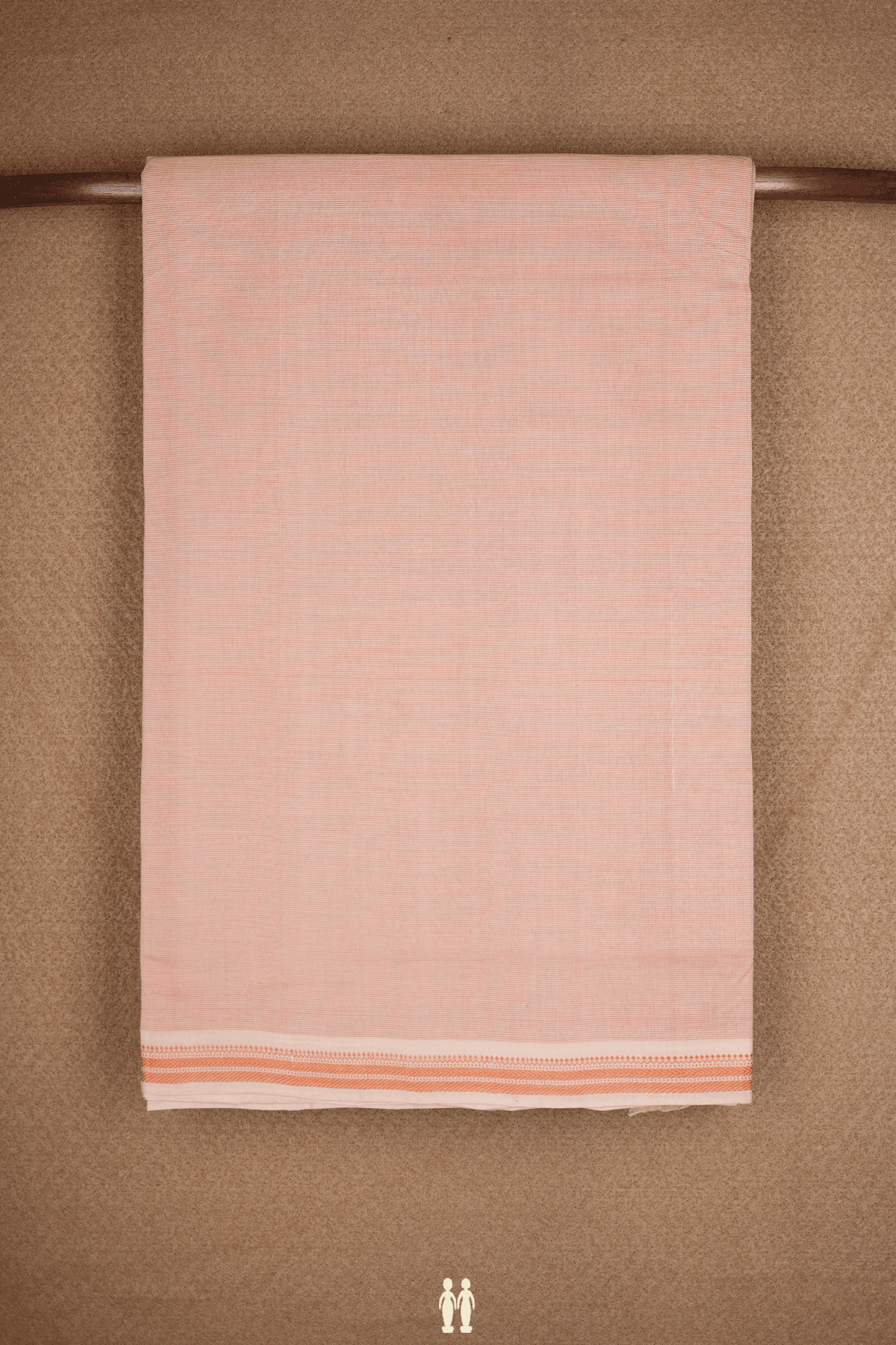 Allover Stripes Design Ivory Mangalagiri Cotton Saree