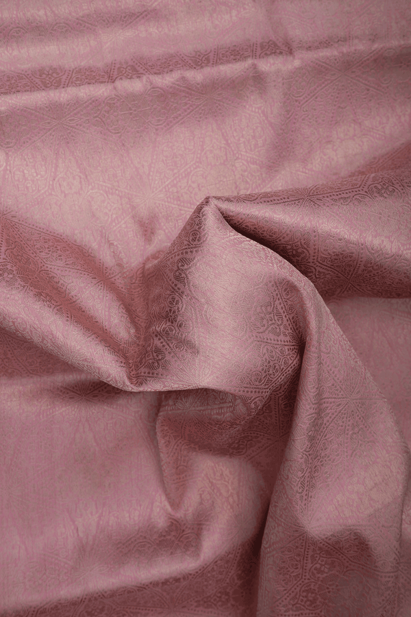 Allover Zari Design Blush Pink Banarasi Silk Saree