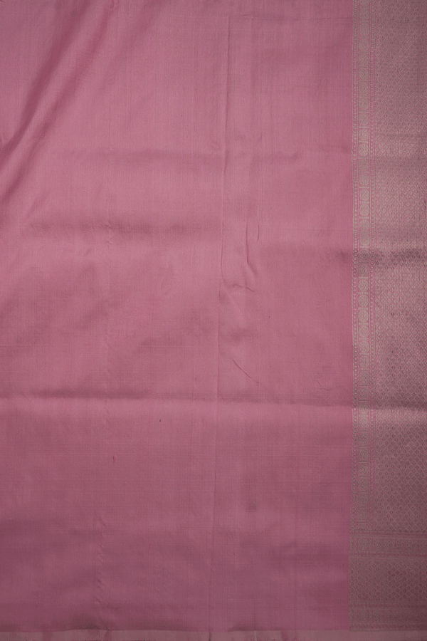 Allover Zari Design Blush Pink Banarasi Silk Saree