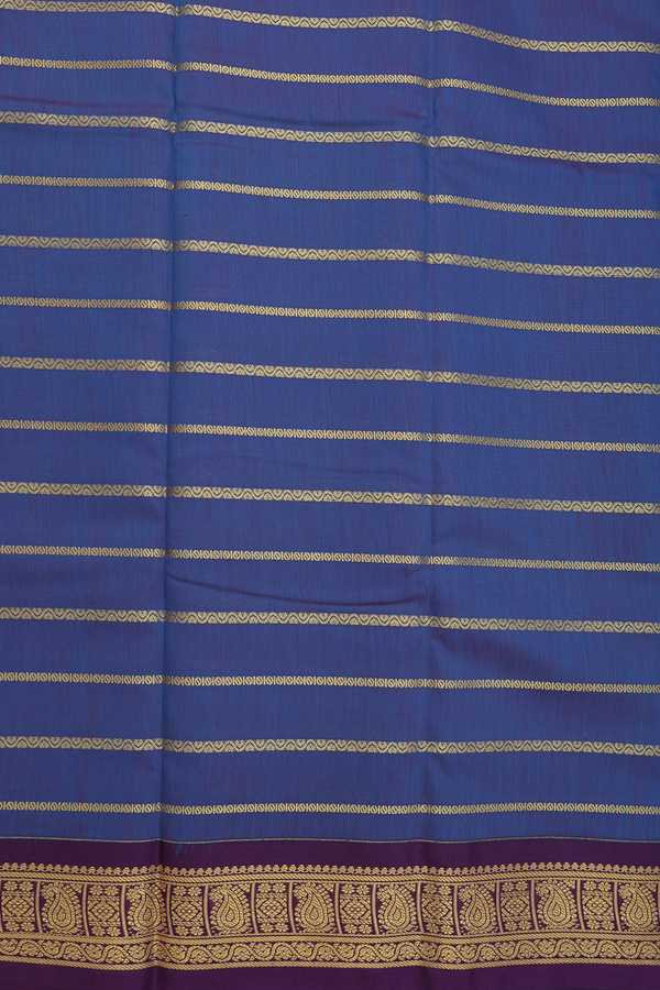Apoorva Cotton Saree In Dual Tone With Stripes Design