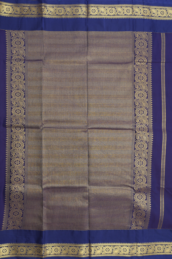 Apoorva Cotton Saree In Dusty Purple With Self Stripes Design