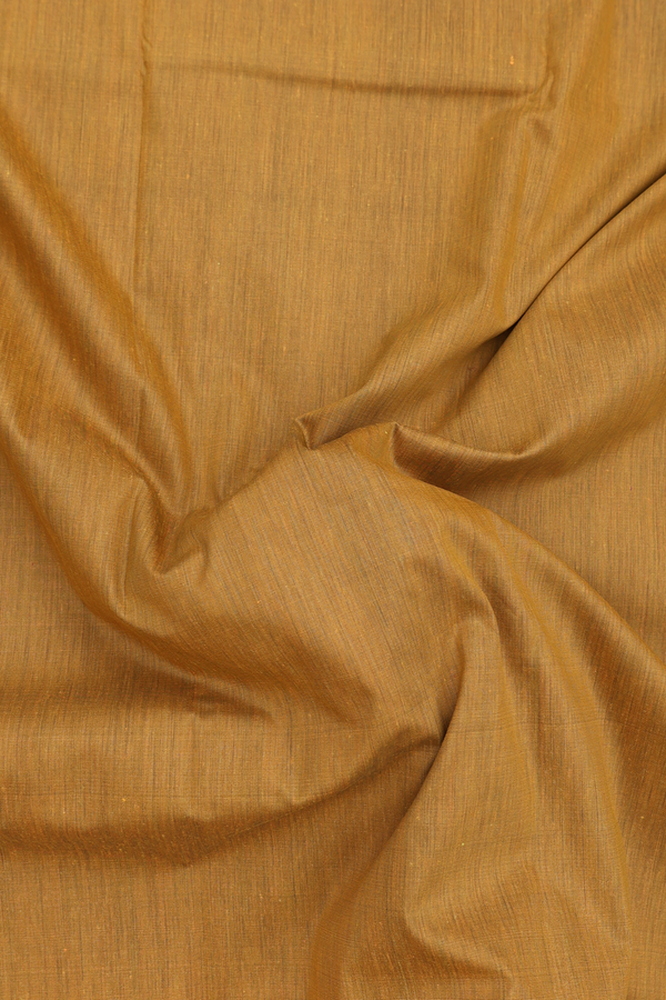 Apoorva Cotton Saree In Golden Yellow With Contrast Border