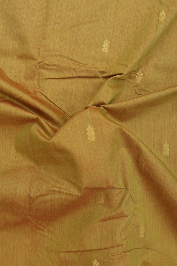 Apoorva Cotton Saree In Dual Tone With Zari Buttas