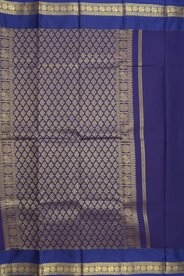 Apoorva Cotton Saree In Magenta With Checks Design