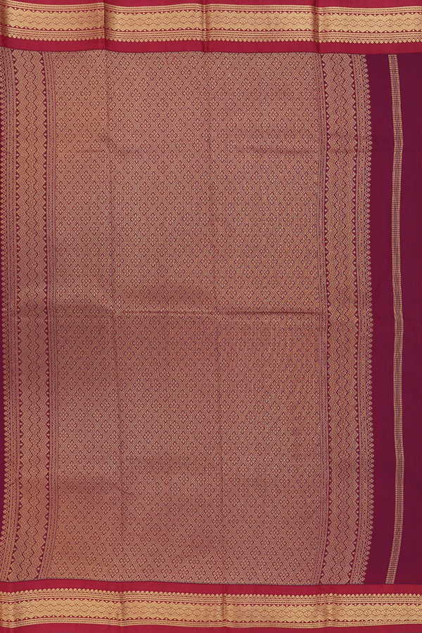 Apoorva Cotton Saree In Royal Blue With Zari Buttas