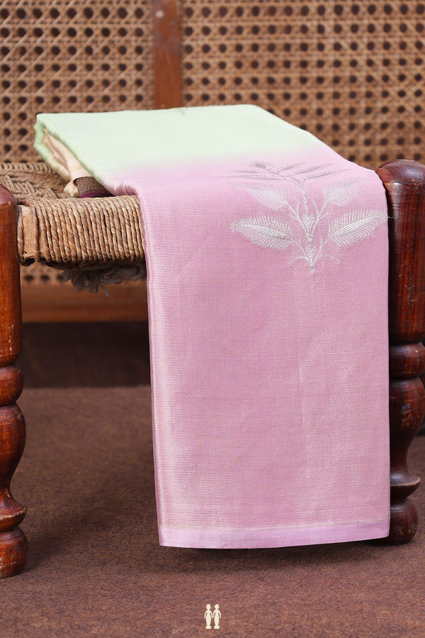 Mysore Silk Saree In Multicolor With Stripes Design