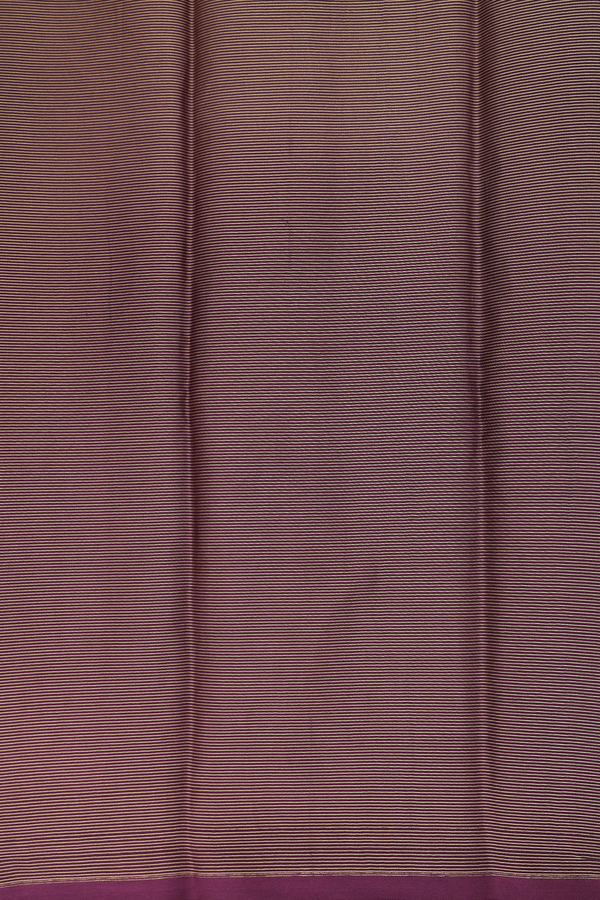 Mysore Silk Saree In Multicolor With Stripes Design