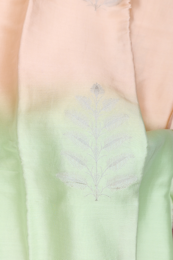 Mysore Silk Saree In Multicolor With Stripes Design