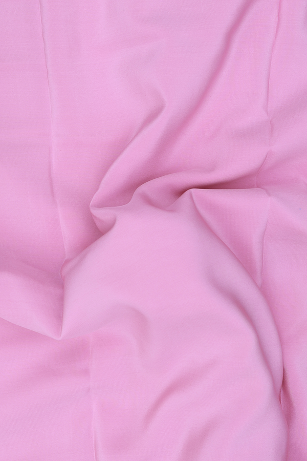 Mysore Silk Saree In Light Pink With Contrast Border