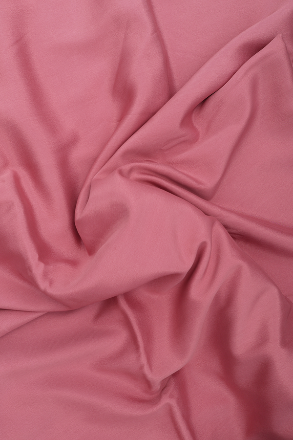 Mysore Silk Saree In Rose Beige With Peacock Border