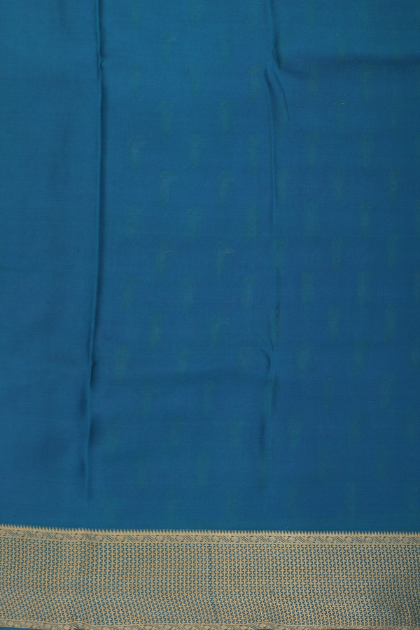Mysore Silk Saree In Lavender With Zari Buttas