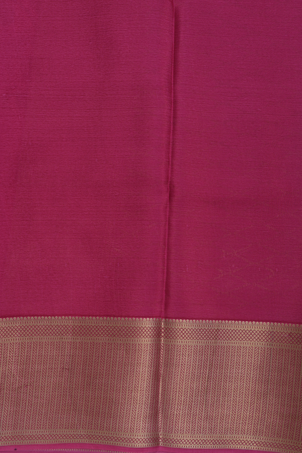 Mysore Silk Saree In Shades Of Purple With Stripes Design
