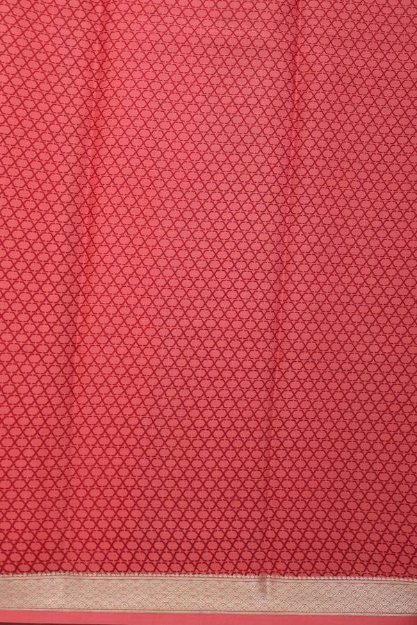 Crepe Saree In Maroon With Floral And Parrot Printed Design