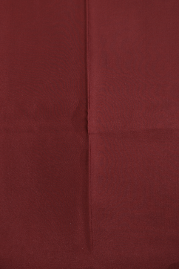 Printed Silk Saree In Rose Gold With Floral Design