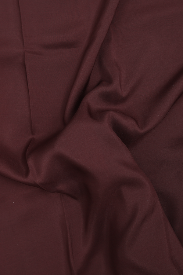 Mysore Silk Saree In Coffee Brown With Contrast Border