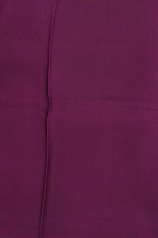 Printed Silk Saree In Pink With Floral Design