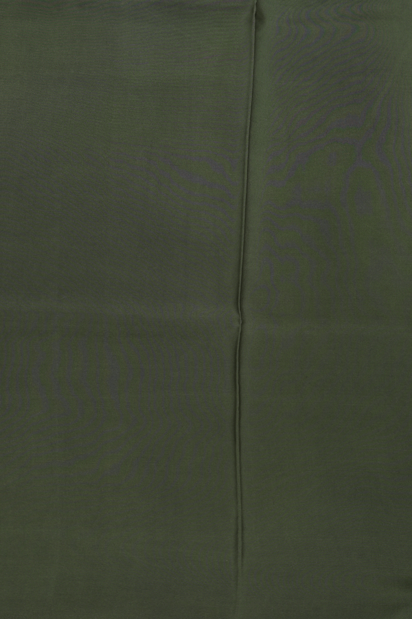Printed Silk Saree In Light Green With Floral Design