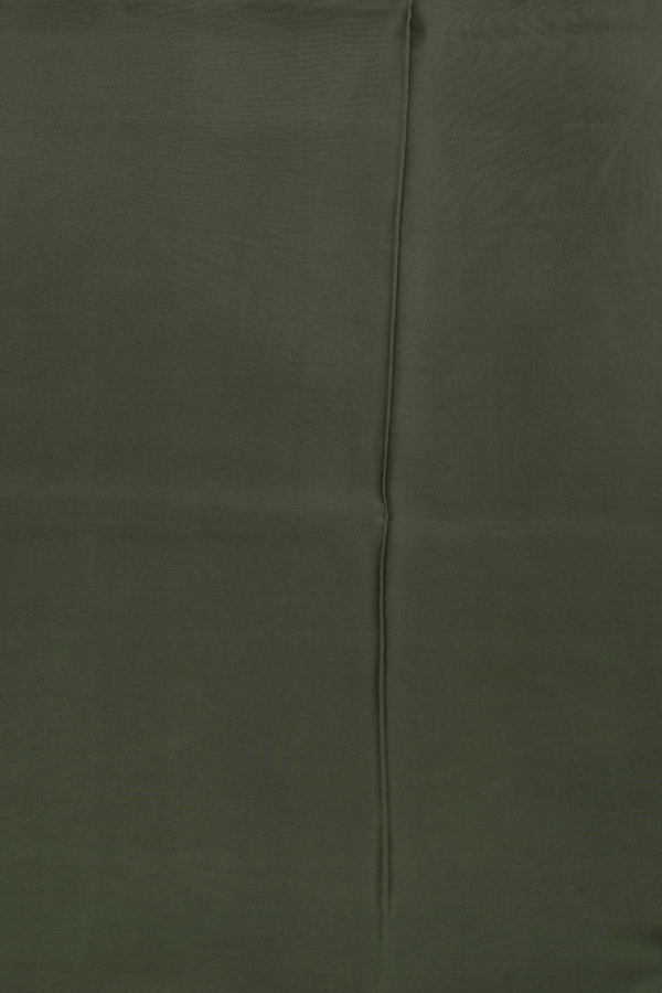 Printed Silk Saree In Light Green With Floral Design