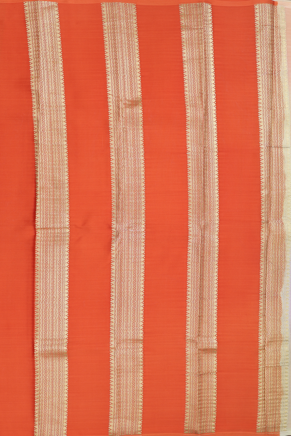 Mysore Silk Saree In Multicolor With Stripes Design