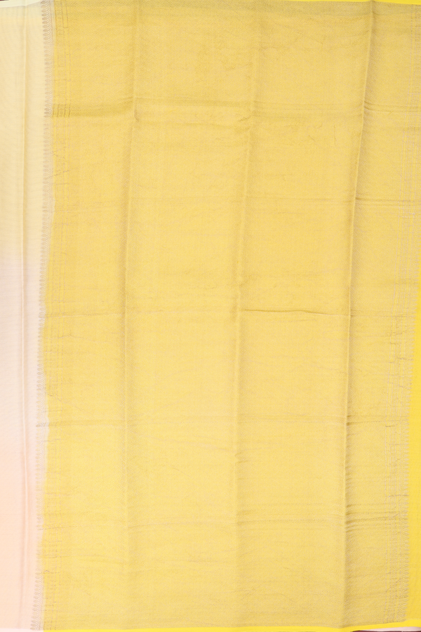 Mysore Silk Saree In Multicolor With Stripes Design